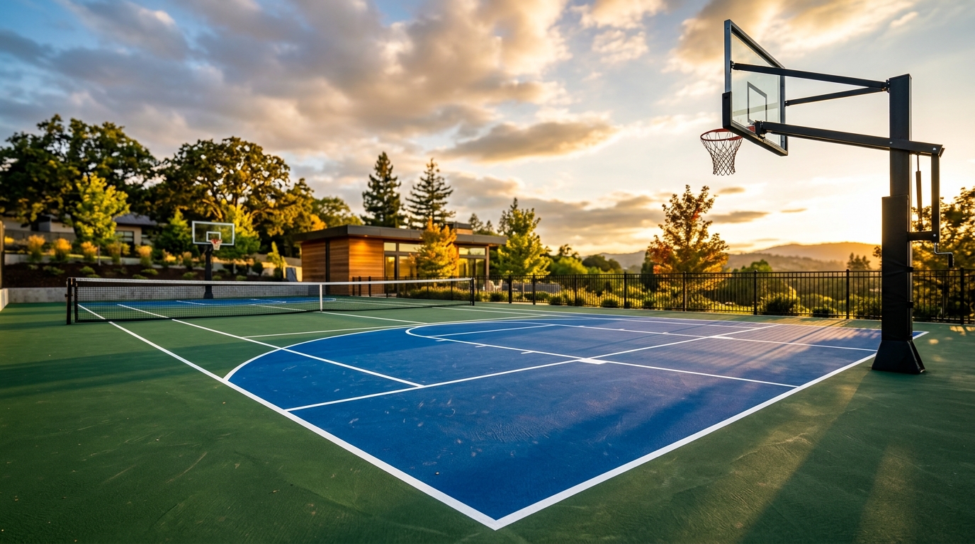 Synthetic Court Flooring